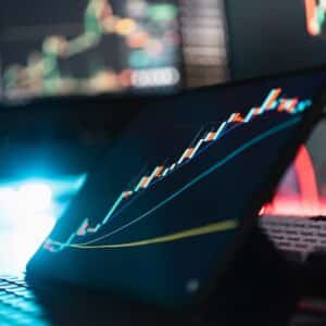 Photo Laptop and money