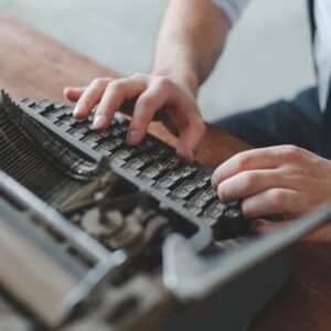Photo Typing interface